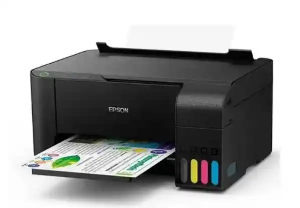 Epson Impresora A Color Multifunción Ecotank L3110 Negra 110V