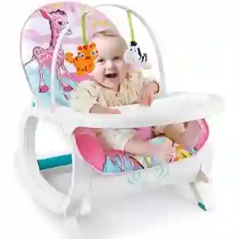 Silla Mecedora Vibradora Crece Conmigo Con Comedor SELVA NIÑA