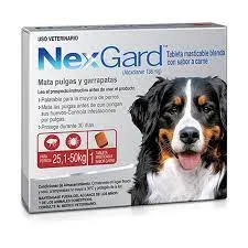 Nexgard Antipulgas Para Perro de 25 - 50 Kg 1 Tableta