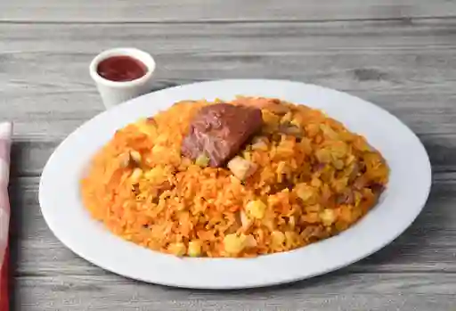 Arroz Paisa Carnes Ahumadas Personal