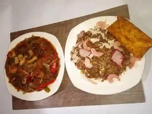 Chow Fan, Chop Suey y Lumpia