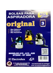 Electrolux Bolsas Aspiradora Mod A 10. A 13. A 20. Gt 3000/2000