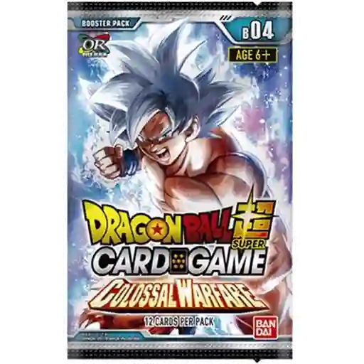 Super Dragon Ball Booster Colossal Warfare B04