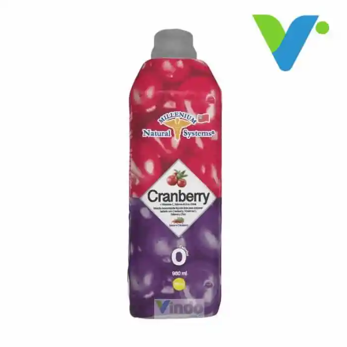 Cranberry liquido con vitamina c selenio y zinc