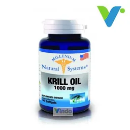 NATURAL SYSTEMS Krill Oil 1000Mg 30 Softgels Milleium