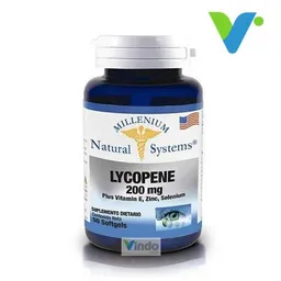 NATURAL SYSTEMS Lycopene (Licopeno) 200 Mg 50 Softgel