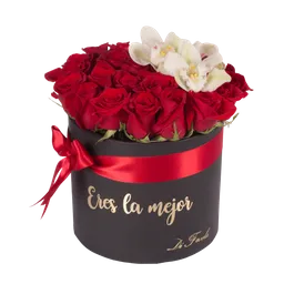 Orquidea Arreglo De Rosas Y S Eres La Mejor.