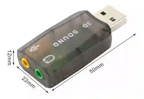 TARJETA DE SONIDO USB 5.1