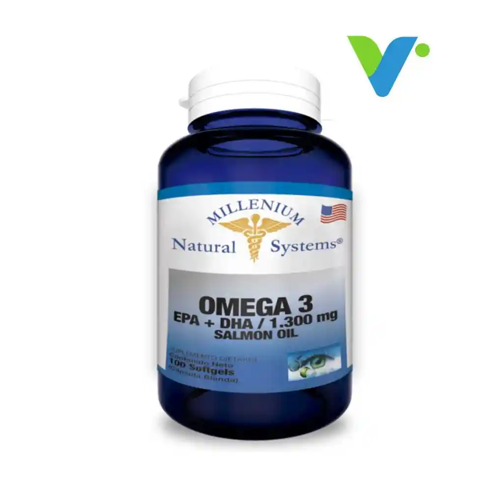 NATURAL SYSTEMS Omega 3 Epa+Dha 1300 Mg 100 Softgel