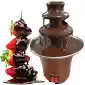 Fuente De Chocolate Fondue Fountain 3 Niveles Mini Nueva