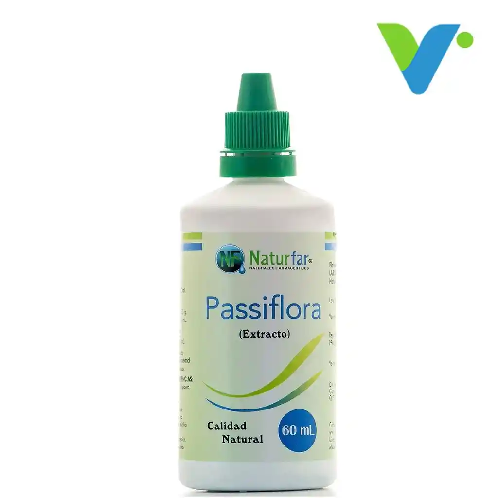 Passiflora Extracto Natural x 60 ml Laboratotio Naturfar