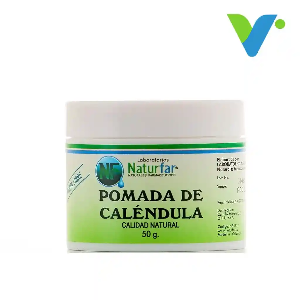 NATURFAR Pomada Caléndula X 50G Laboratorio