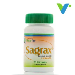Sagrax - Cascara Sagrada capsulas x 70 Laboratorio