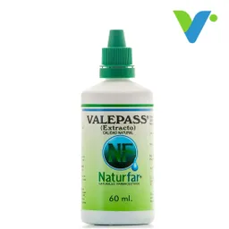 Valepass (Valeriana - Passiflora) Extracto x 60ml Gotas