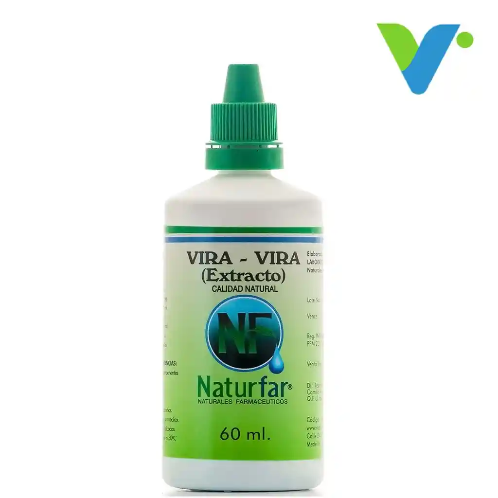 Vira Vira Extracto Natural x 60ml Gotas