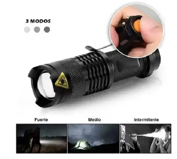 Linterna Police 1800 Lumens