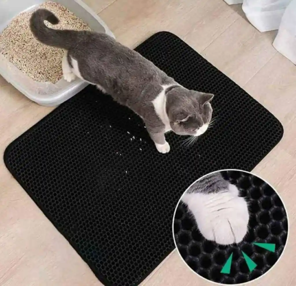 TAPETE RECOLECTOR DE ARENA PARA GATOS