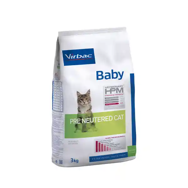 Hpm baby cat pre neutered 3 kg