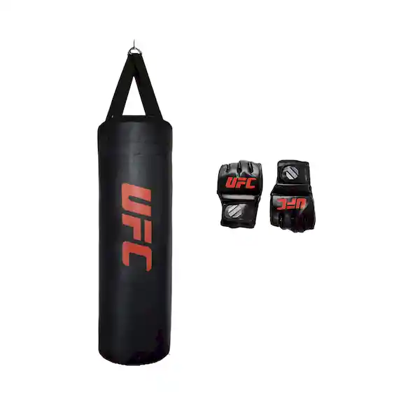 Rezisto Body Health Kit Tula de Boxeo Ufc Cuero + Guantes mma