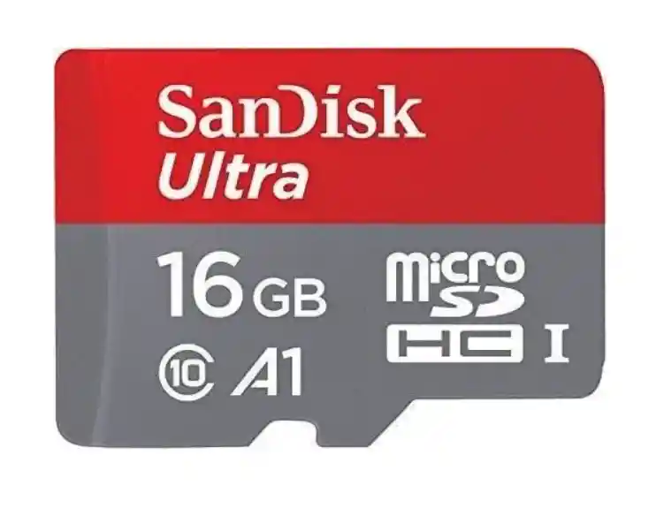 Sandisk Memoria Micro Sd 16Gb Clase 10 A1 De 98Mb