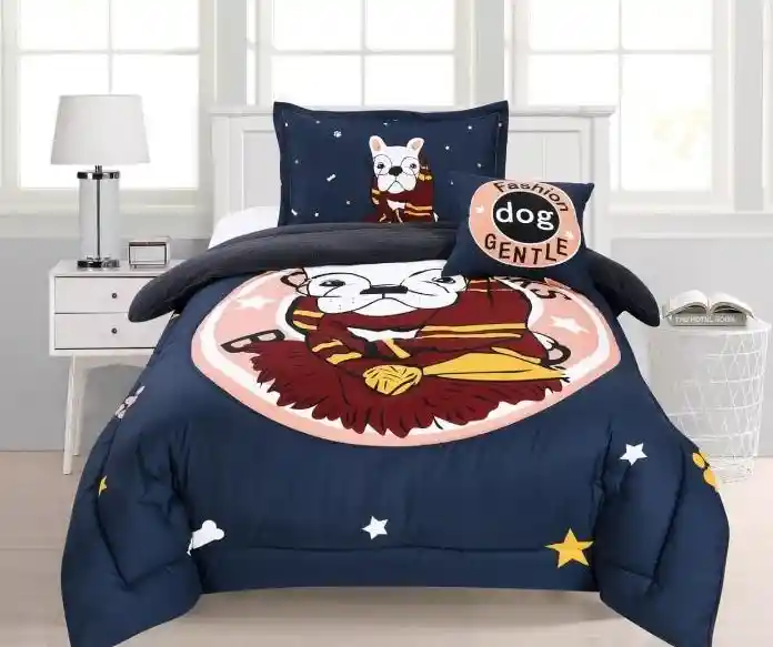 Cubrelecho Ovejero Térmico Infantil Cama Sencilla Modelo 5