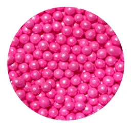 Perlas N4 color Fucsia x 125grs