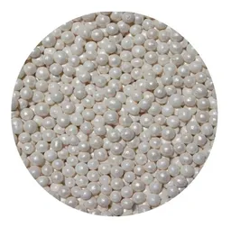 Perlas N4 color Blanco x 125grs