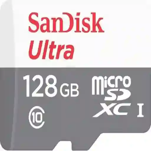 Sandisk Memoria Micro Sd 128 Gb Ultra 80 Mb Clase 10