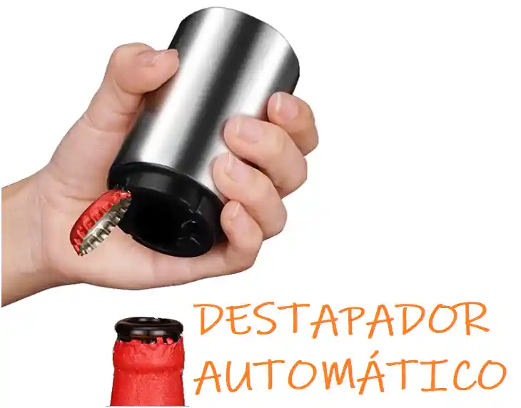 (RECOMENDADO) DESTAPADOR AUTOMÁTICO MAGNÉTICO DE BOTELLAS