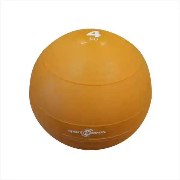 Sportfitness Balón Medicinal de Peso Amarillo 4 Kg