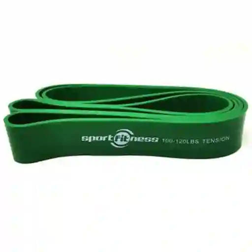 Sportfitness Banda Elástica de Poder Verde 2000 x 44 x 4.5 mm