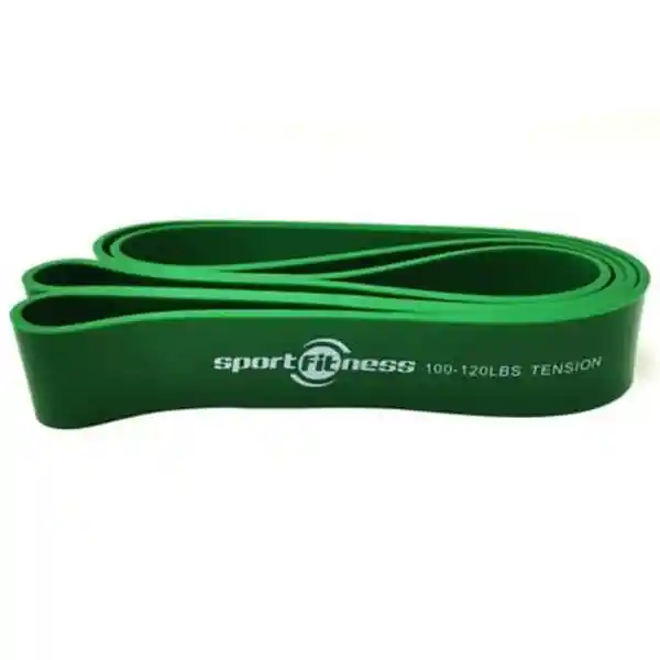 Sportfitness Banda Elástica de Poder Verde 2000 x 44 x 4.5 mm