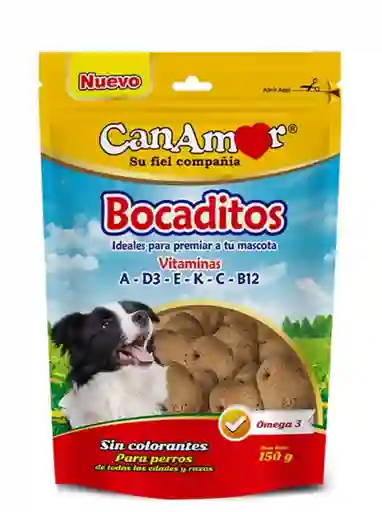 Galletas Snack Bocaditos Surtidos Para PerrosCanAmor 150 gr