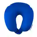Cojin Cervical/mini Almohada 2 En 1 (azul)