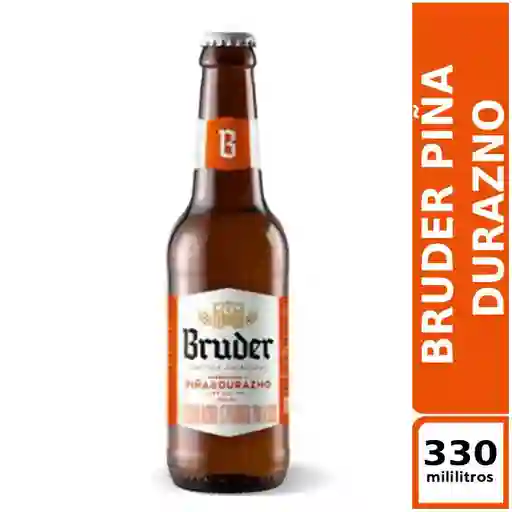 Bruder Piña Durazno 330 ml