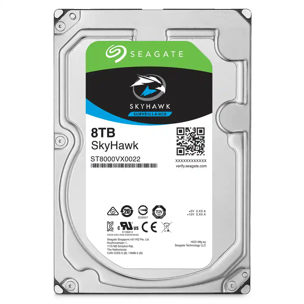 D.D. Interno 8TB Seagate SkyHawk. ST8000VX0022