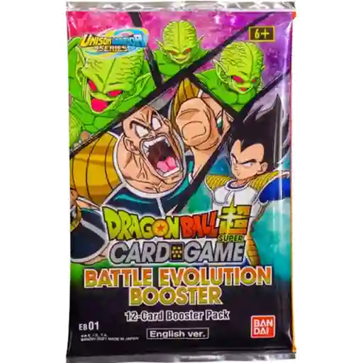 Dragon Ball Super Carta Gamer Booster Battle Evolution Eb01