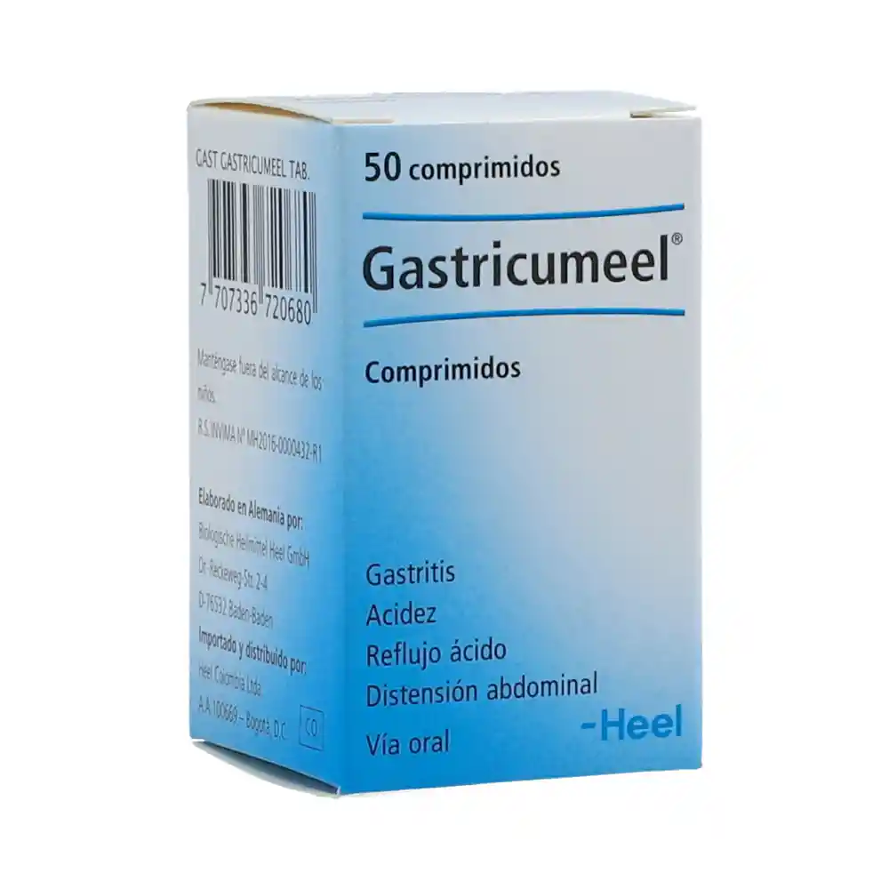 Gastricumeel x 50 comprimidos