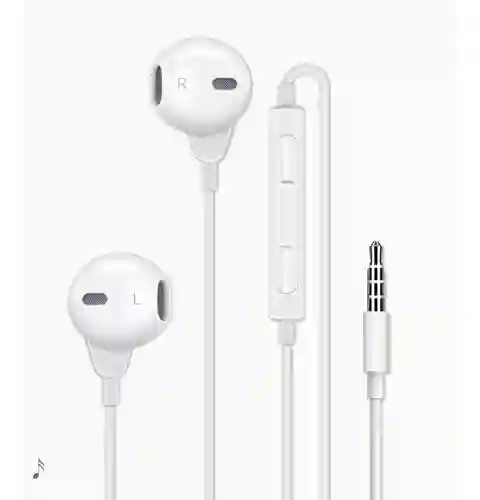 iPhoneAudifonos Manos Libres 5 6 6S Ipod Plug 3.5Mm