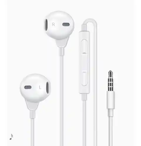 iPhoneAudifonos Manos Libres 5 6 6S Ipod Plug 3.5Mm