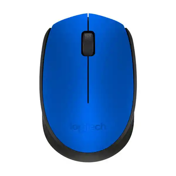 Logitech Mouse Inalámbrico M170 Cómodo y Portátil Win Mac Azul