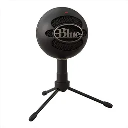 Blue Micrófono Streaming Usb de Condensador Pc Negro