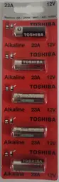 Toshiba Pila Batería Pack X 5 Und 23A 12V Alcalina
