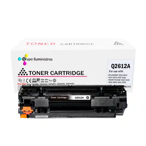 Toner Genérico Q2612A compatible 1018. M1319f