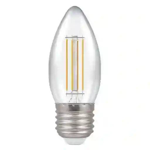 Excelite Bombillo Vela Filamentos Led 4W Transparente 5461