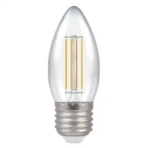 Excelite Bombillo Vela Filamentos Led 4W Transparente 5461