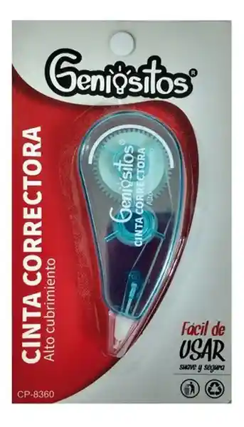 Geniositos Corrector Cinta