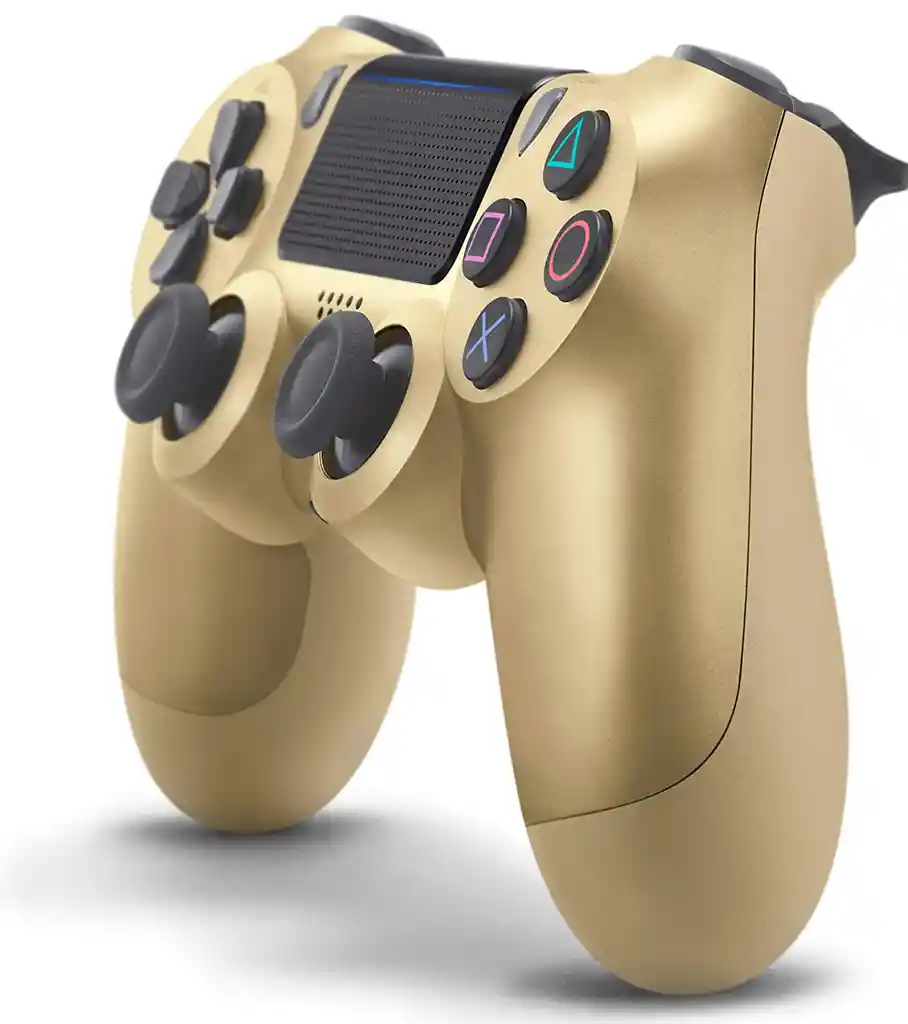 Ps4 Control Generico Generación Unicolor Dorado