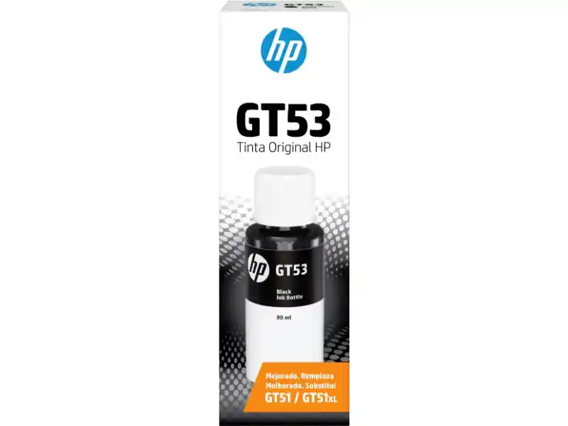 Hp Botella De Tinta Gt53/gt51 Negra Original 1vv22al