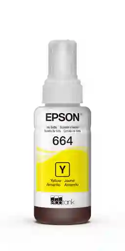 Epson Botella de Tinta 664 Amarilla Original T664420Al